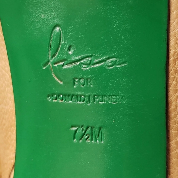 Lisa For Donald J Pliner 👠Size 7.5 M Damo - Picture 11 of 13